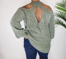 Load image into Gallery viewer, Cold Shoulder | Oversized Sweater
