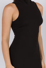 Load image into Gallery viewer, Deanna | Sleeveless Black Midi Dress

