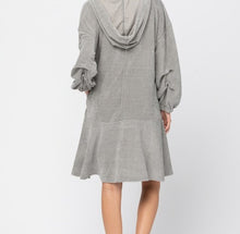 Load image into Gallery viewer, Sage | Oversized Hoodie Dress
